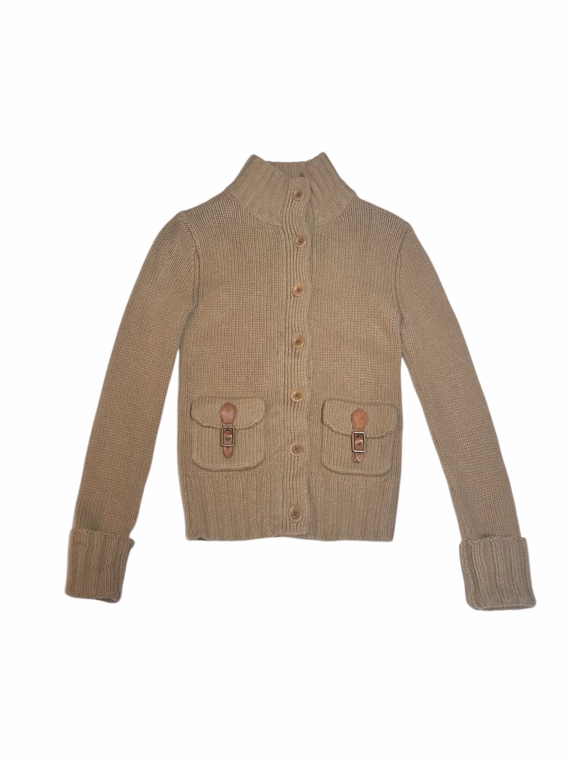 폴로 캐시미어 니트 가디건 상품이미지1