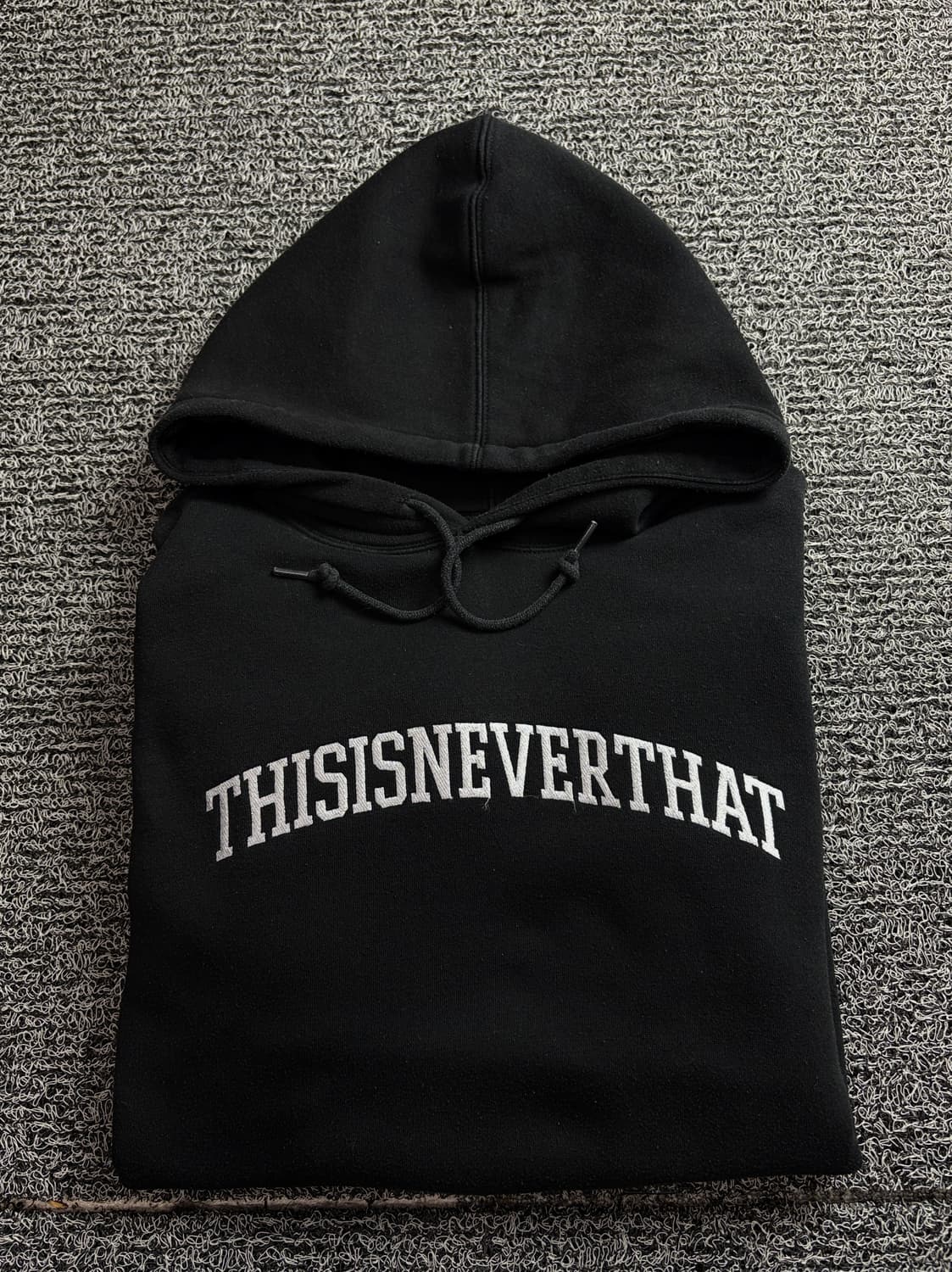 디스이즈네버댓 빅로고 아치로고 박시핏 후드 티셔츠 1500 상품이미지1