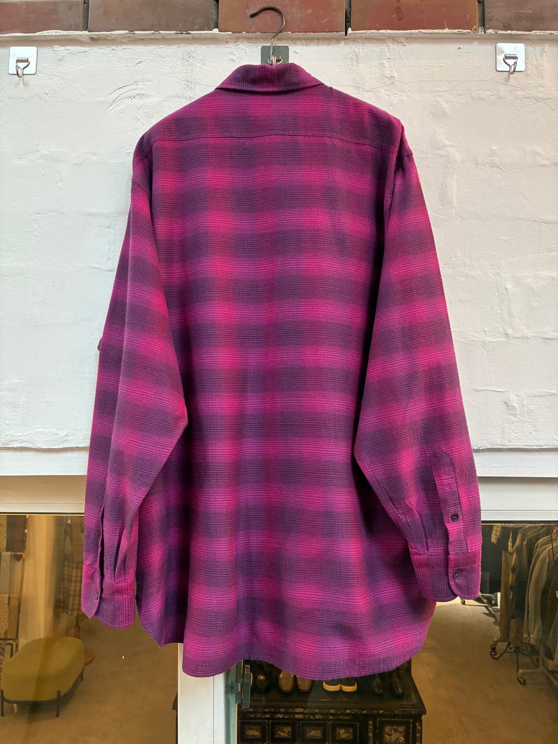 Comoli 코모리 울 실크 워크 셔츠 3 상품이미지7