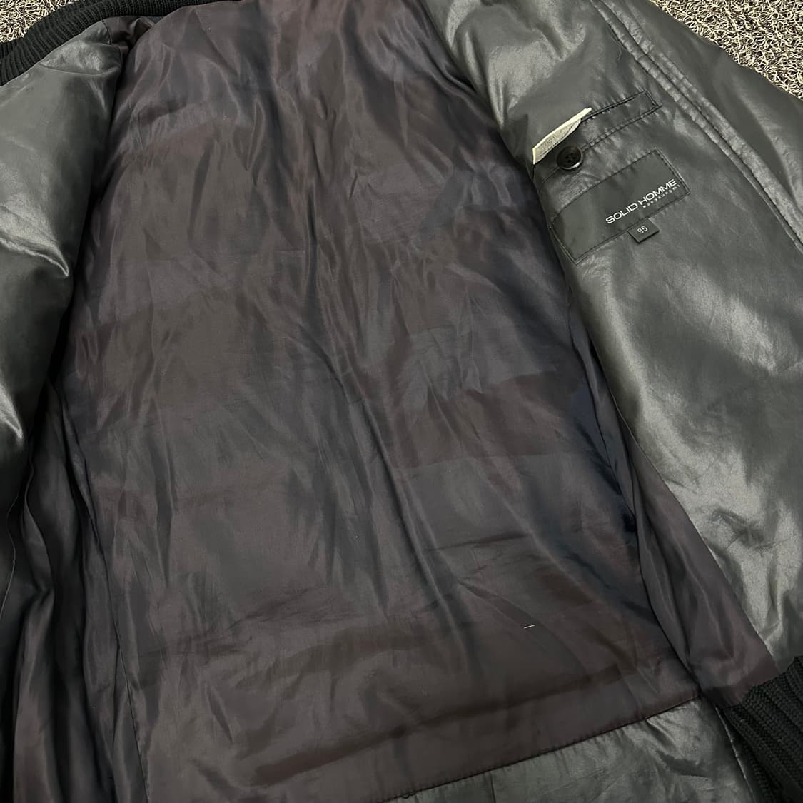 솔리드옴므 우영미 여성 덕다운 패딩 블랙 95(M) 상품이미지7