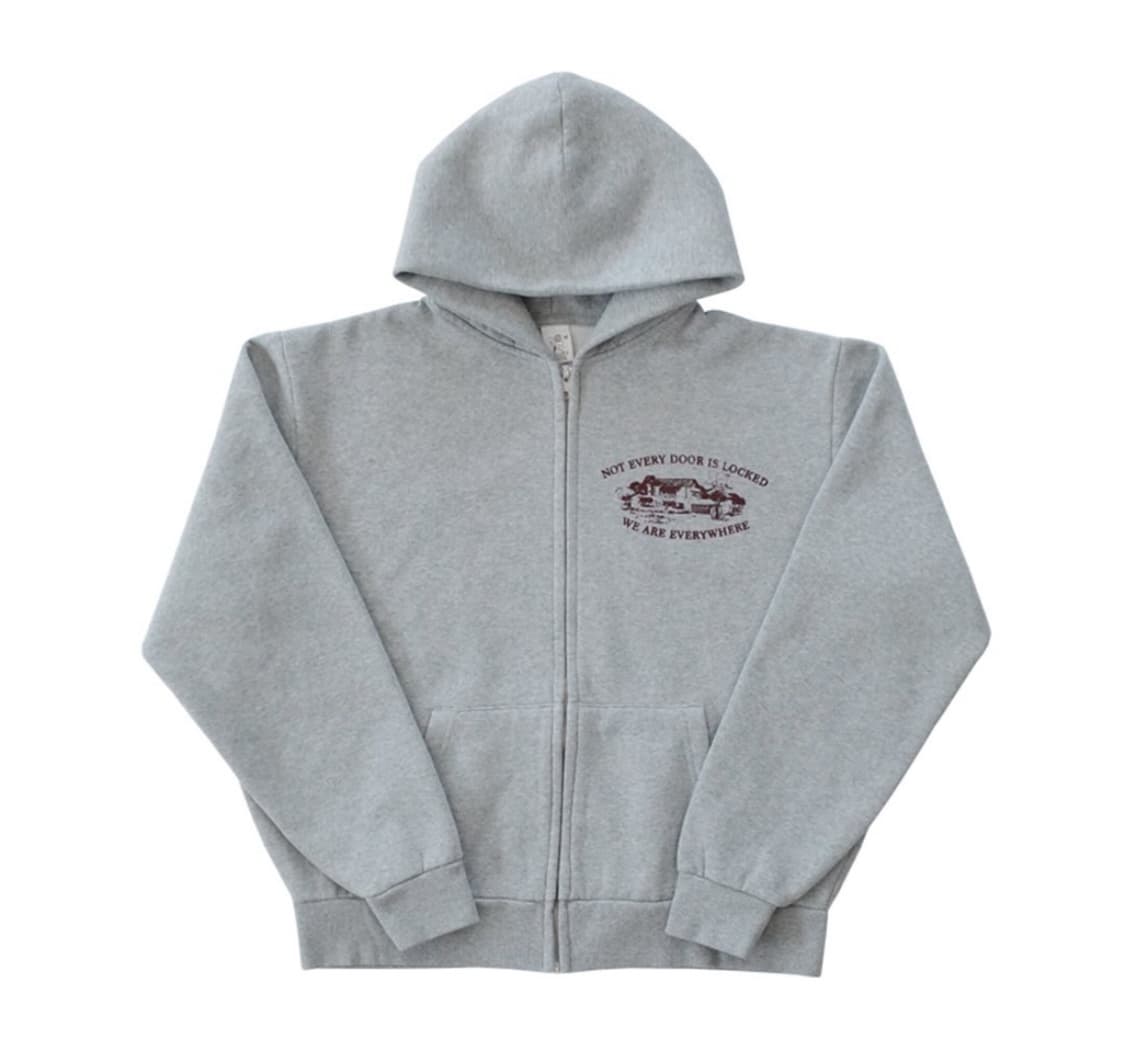 (S) 컬렉트피시스 후드집업 (MELANGE GREY) 상품이미지1