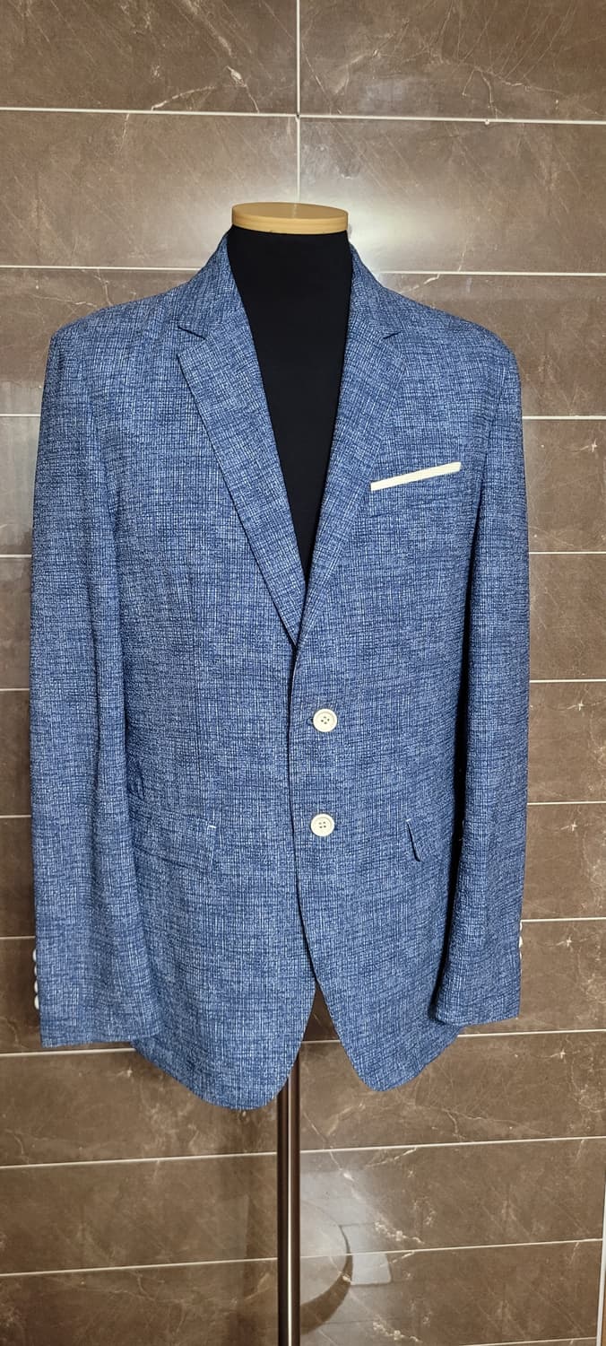 👔남성95-100사이즈👔킨록앤스코틀랜드 지지미천 자켓(여름용) 상품이미지1