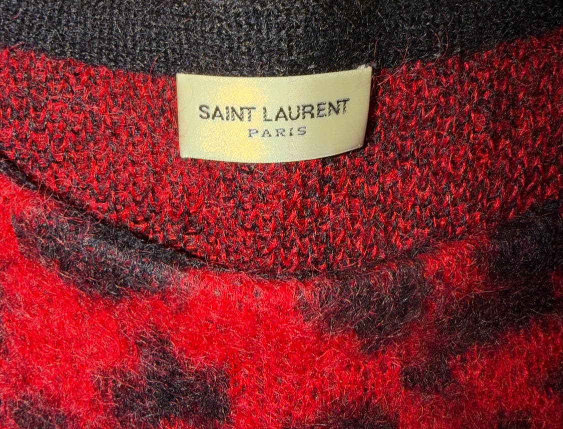 생로랑 13AW 모헤어 니트 상품이미지2