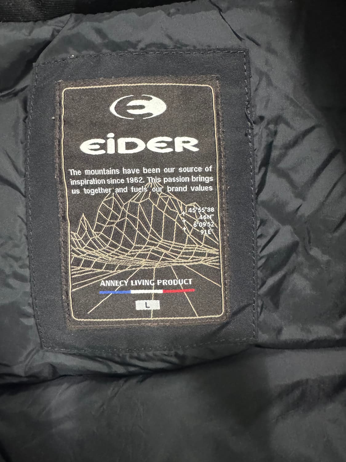 아이더 스텔라 다운 자켓 패딩 L 상품이미지2