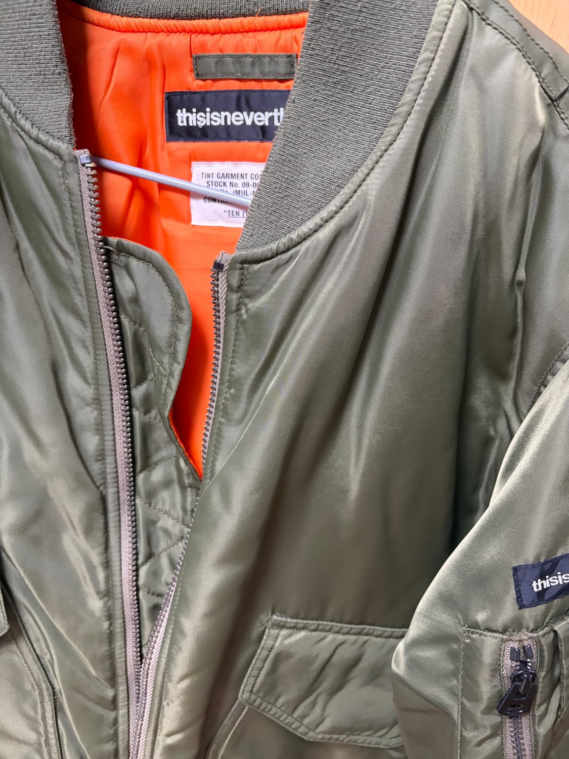 디스이즈네버댓 ma-1 자켓 M 상품이미지2