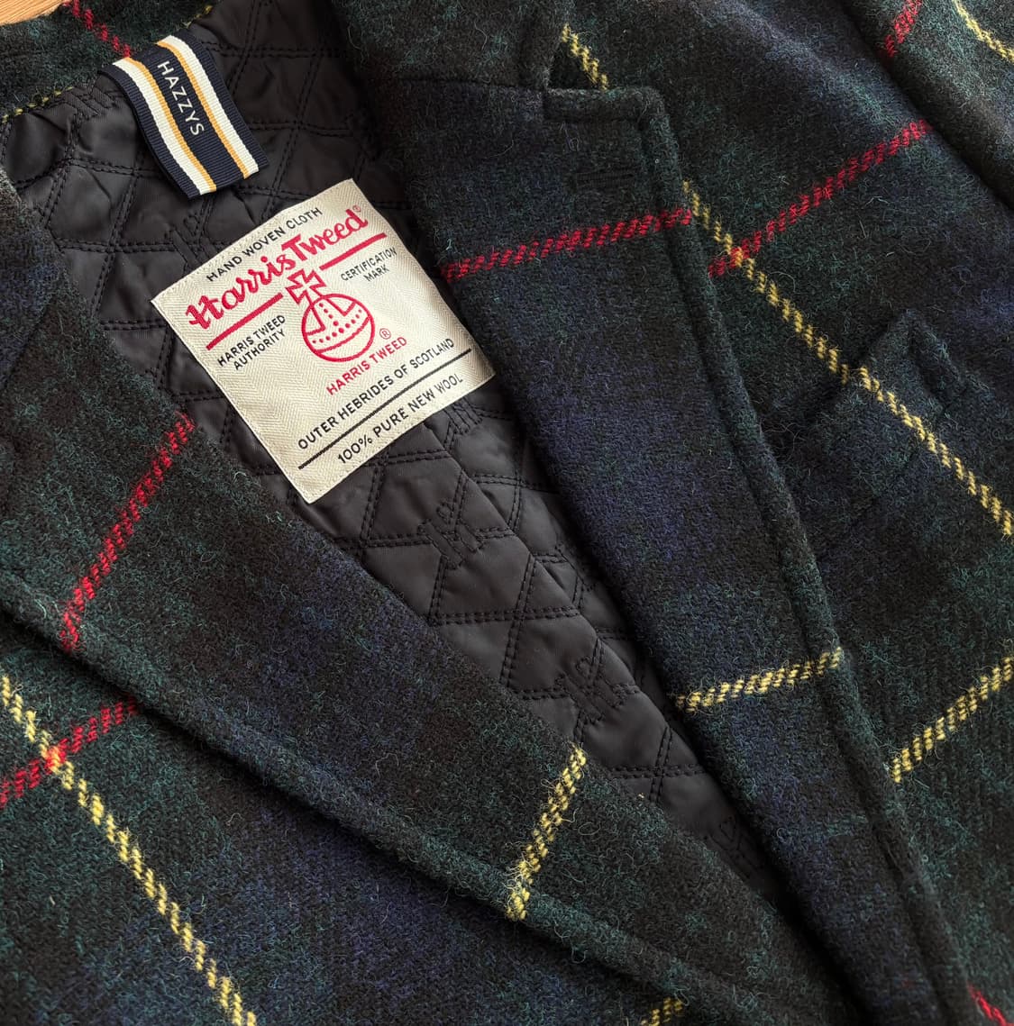 헤지스 트위드 체크자켓 105 상품이미지4