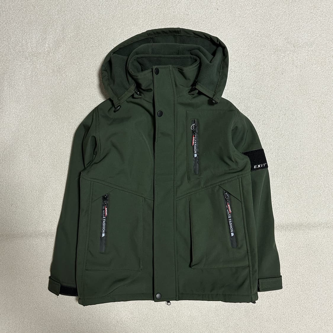 기모 방한 방풍 후드 자켓 상품이미지2