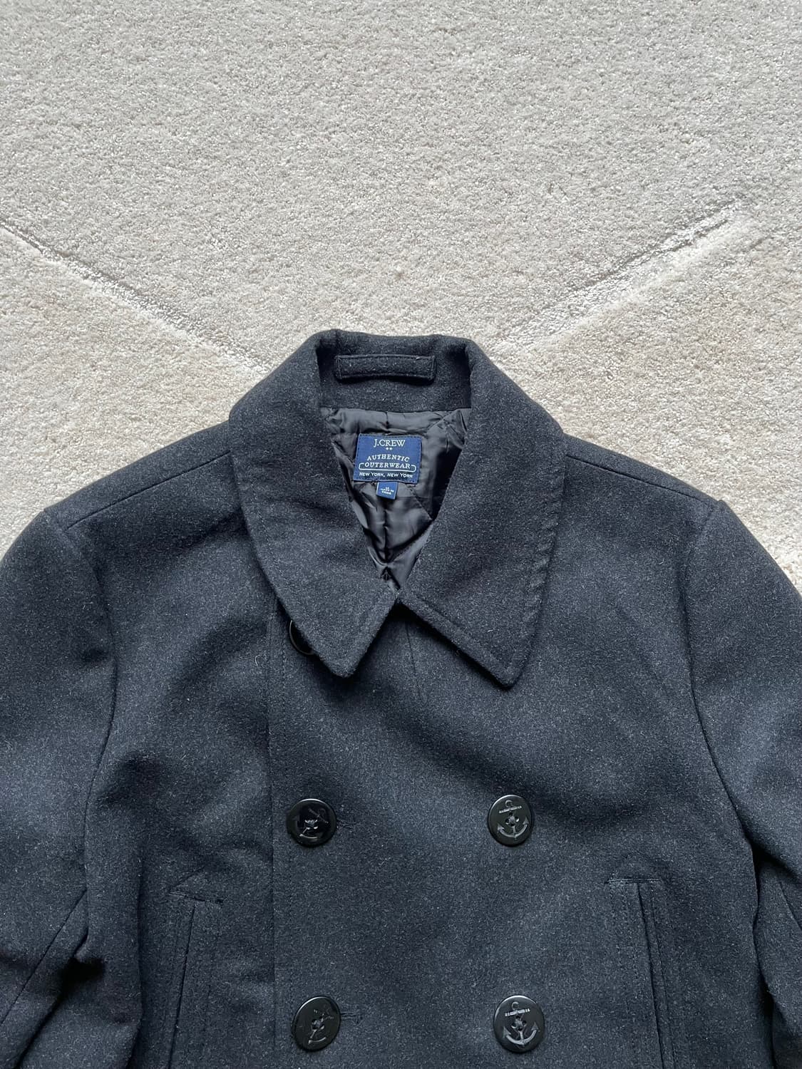 제이크루 뉴욕 클래식 울 피코트 (100-103) 상품이미지3