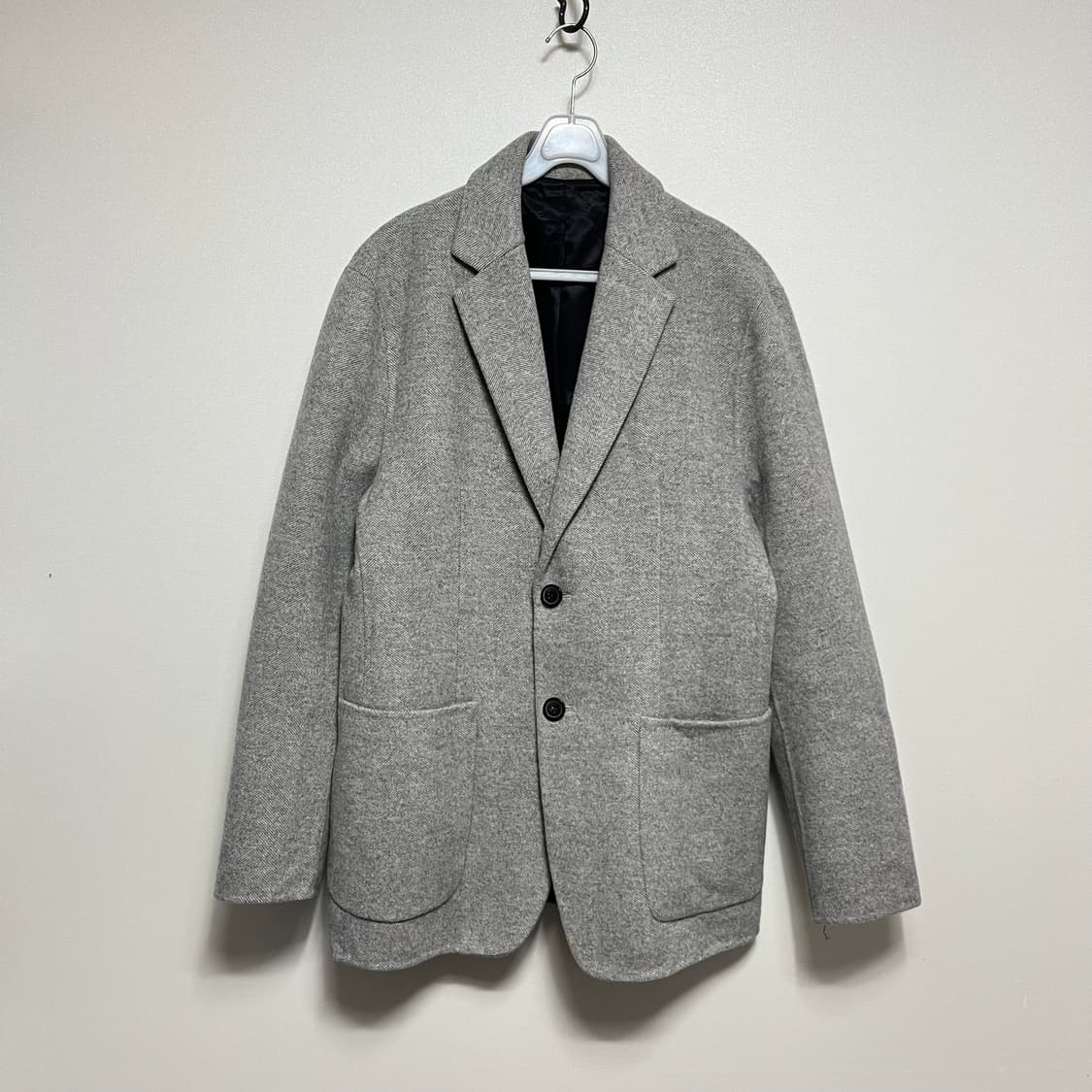 솔리드옴므 캐시미어 헤링본자켓 EU48 상품이미지1