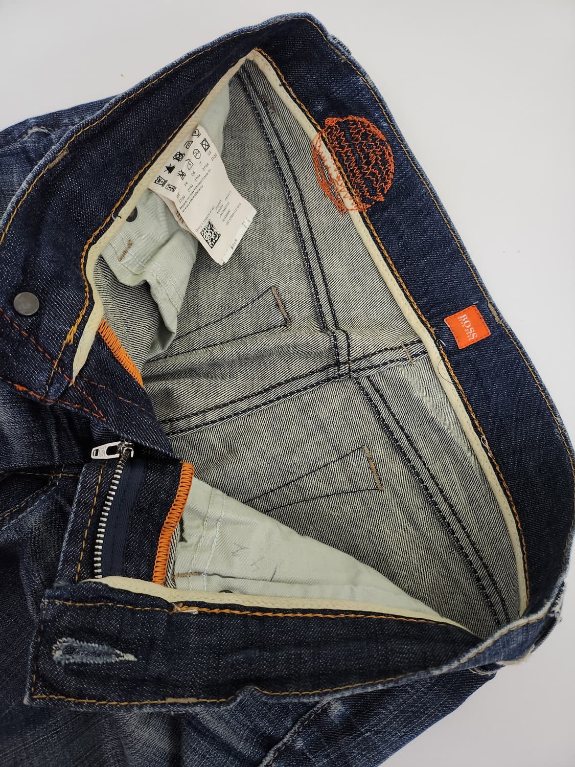 휴고보스 여성  데님 진청 부츠컷 상품이미지4