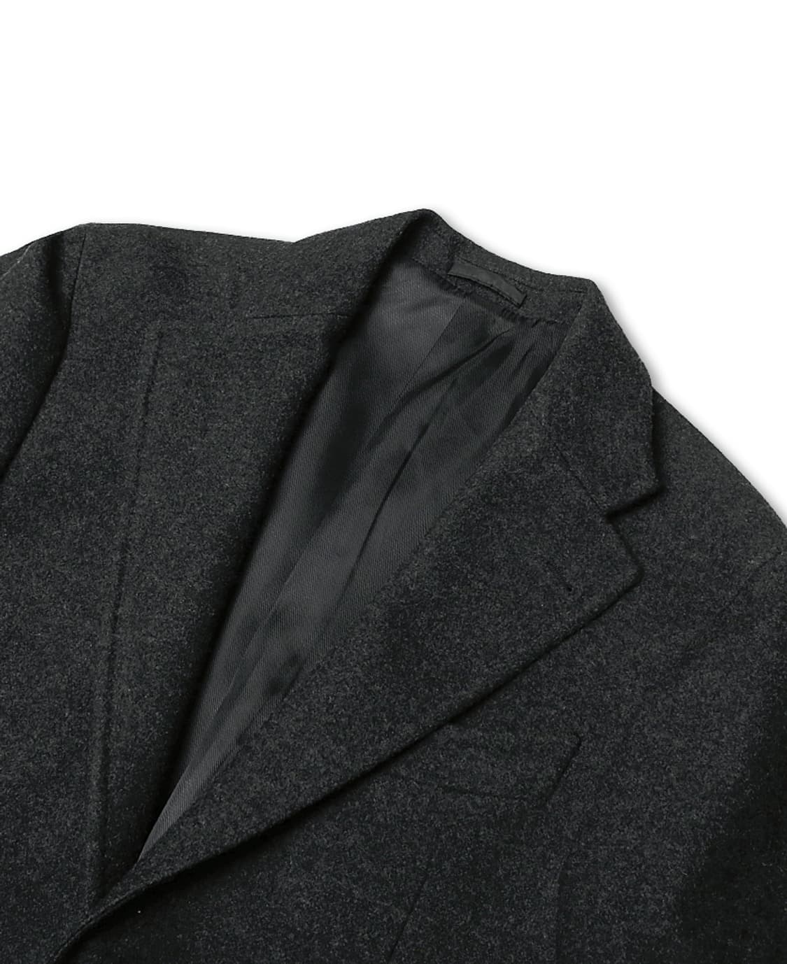 맨온더분 [Man On The Boon] 울 차콜 그레이 싱글 코트 상품이미지2