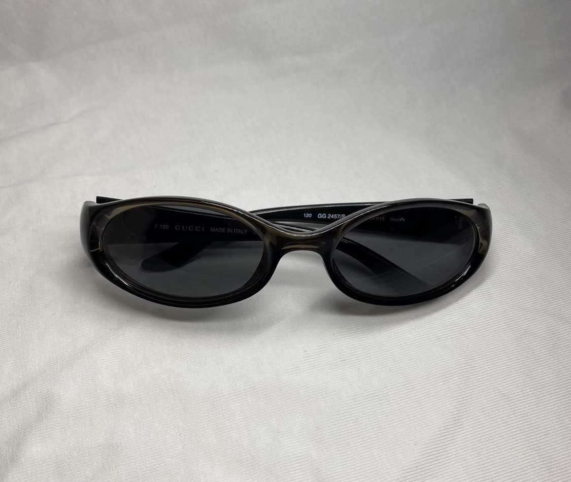 90s 구찌 빈티지 선글라스 오벌형 G로고 상품이미지9