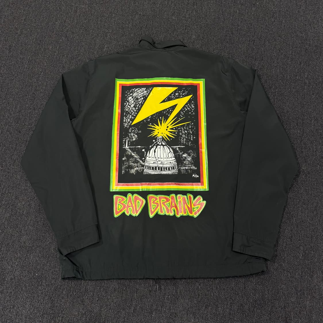 오베이 x 베드 브레인 코치 바람막이 자켓 상품이미지1