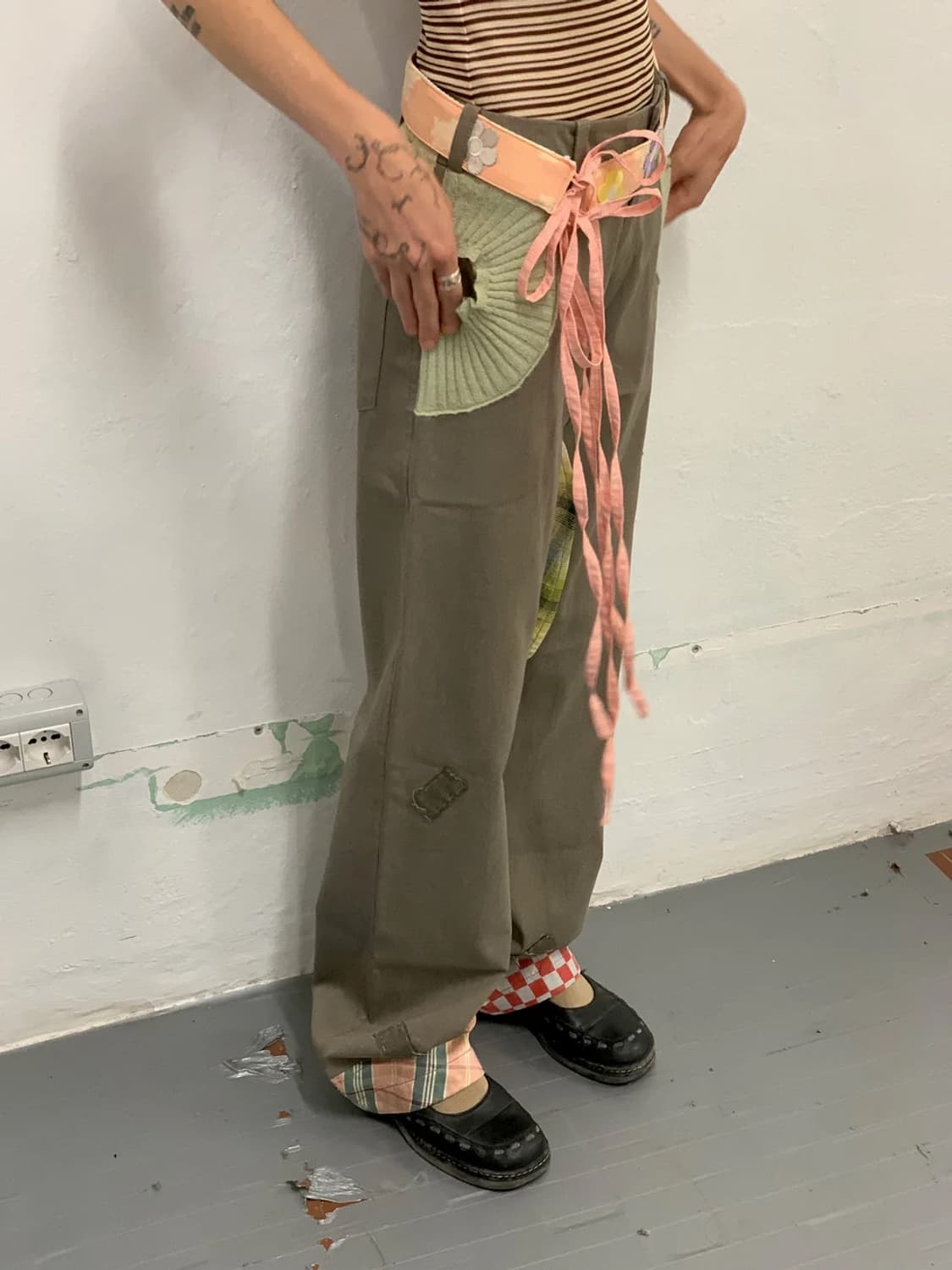 Garbage Core clown trousers 상품이미지5