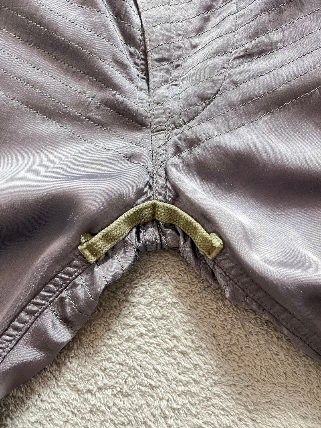 00s 빈티지 미하라 야스히로 M-51 모티브 새틴 팬츠 상품이미지7