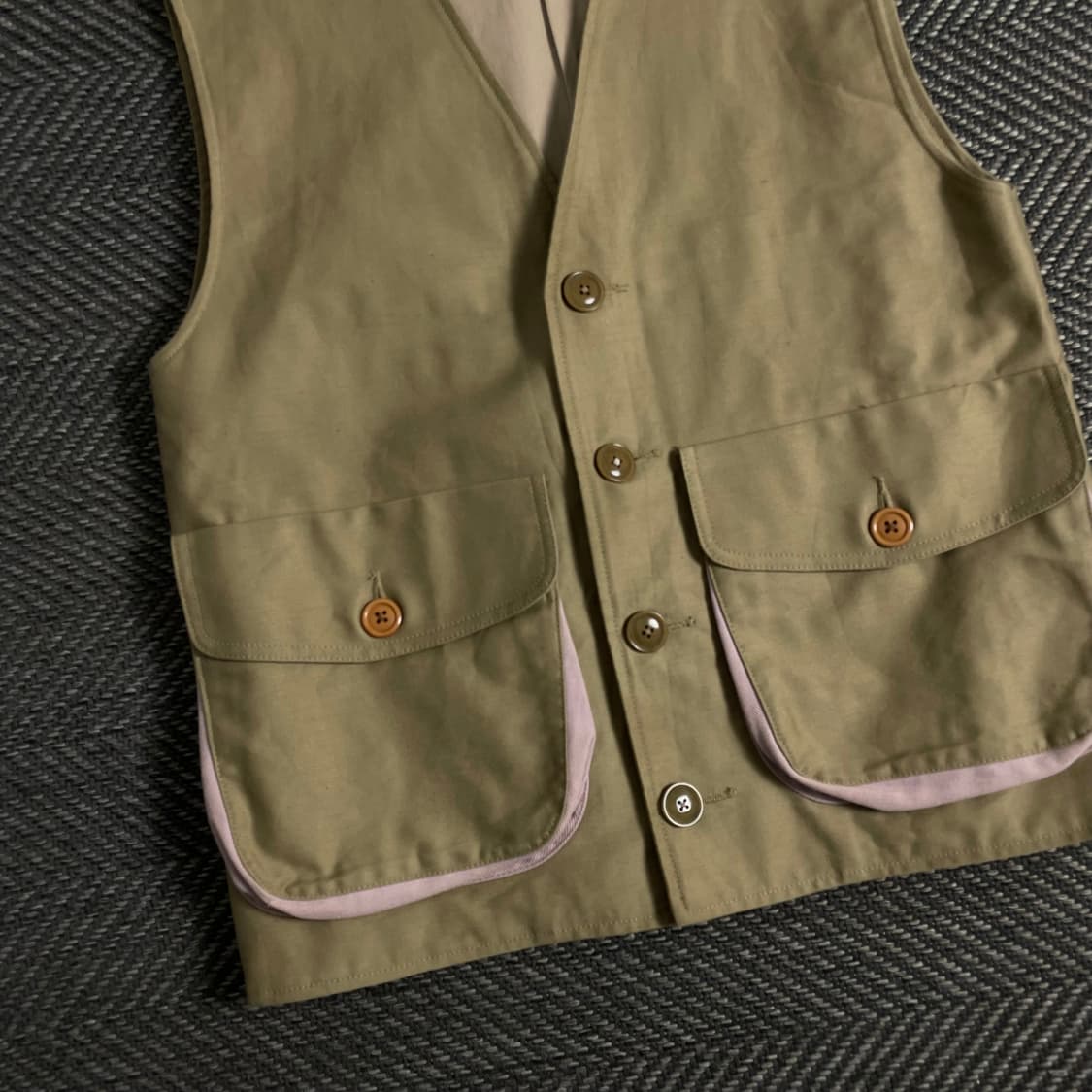 이치타임 아메카지 포켓 워크 베스트o 3415 상품이미지2