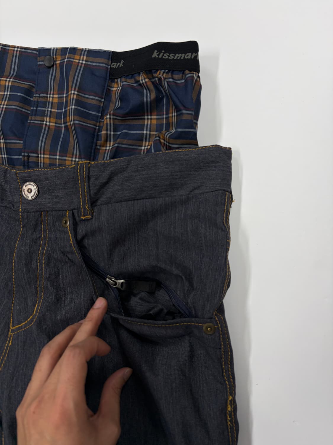 키스마크 일본 빈티지 세깅팬츠 상품이미지2