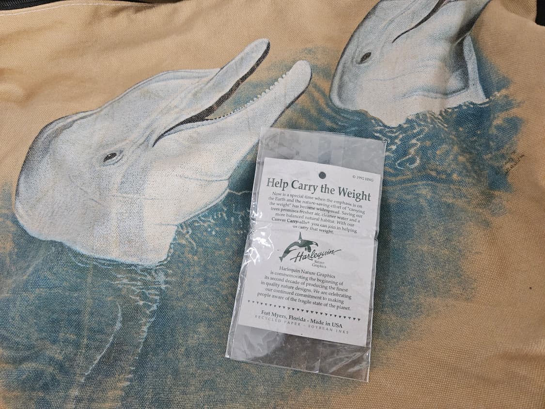 미국 빈티지 돌고래 크로스백 상품이미지5