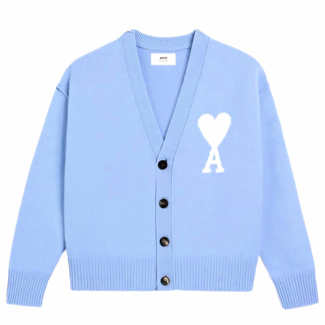 {새상품} AMI 아미 빅하트 울 가디건 [XL] 상품이미지1