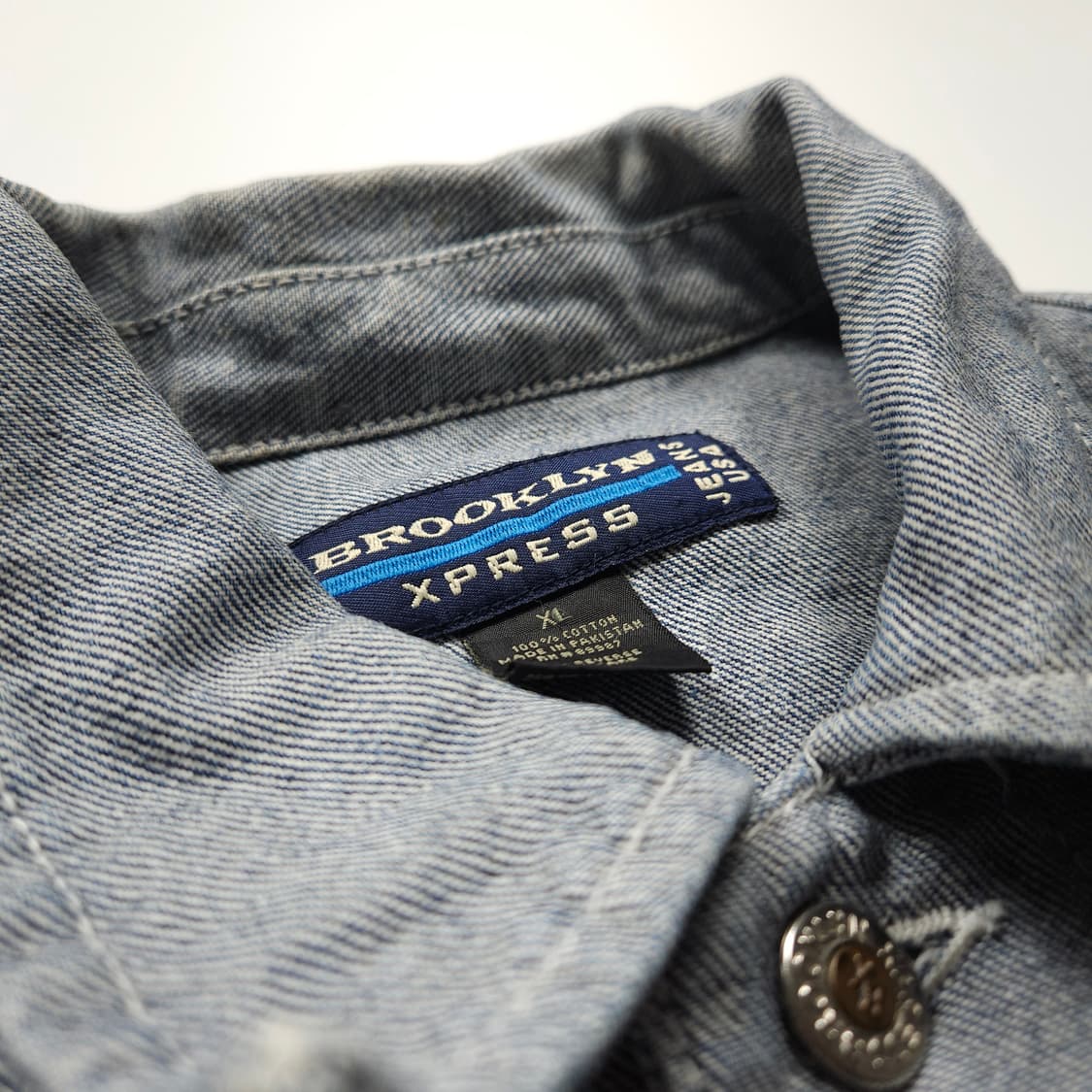 브룩클린 엑스프레스 USA 빈티지 데님 트러커 자켓 (110) 상품이미지9