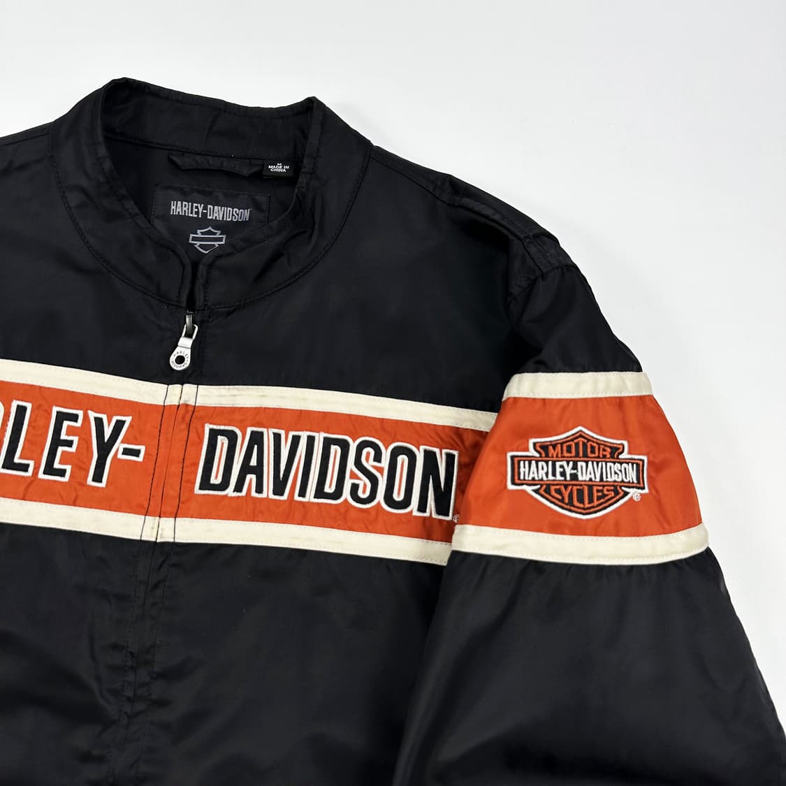 할리데이비슨 나일론 라이딩 레이싱자켓 블랙 M 상품이미지4
