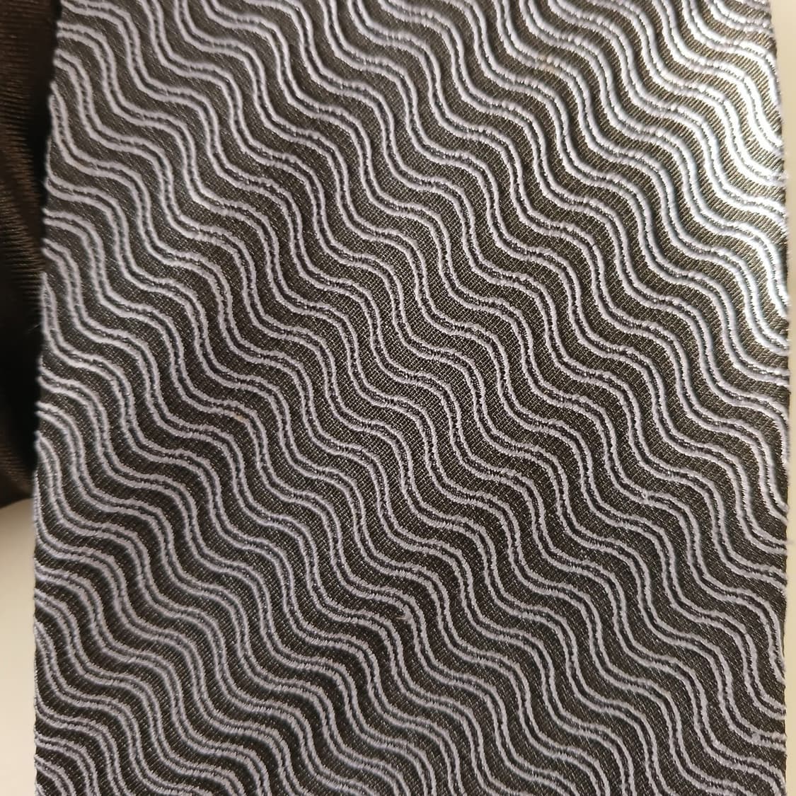 샤를 주르당 실크 웨이브 자카드 넥타이 9.1cm A등급 A19225
 상품이미지5