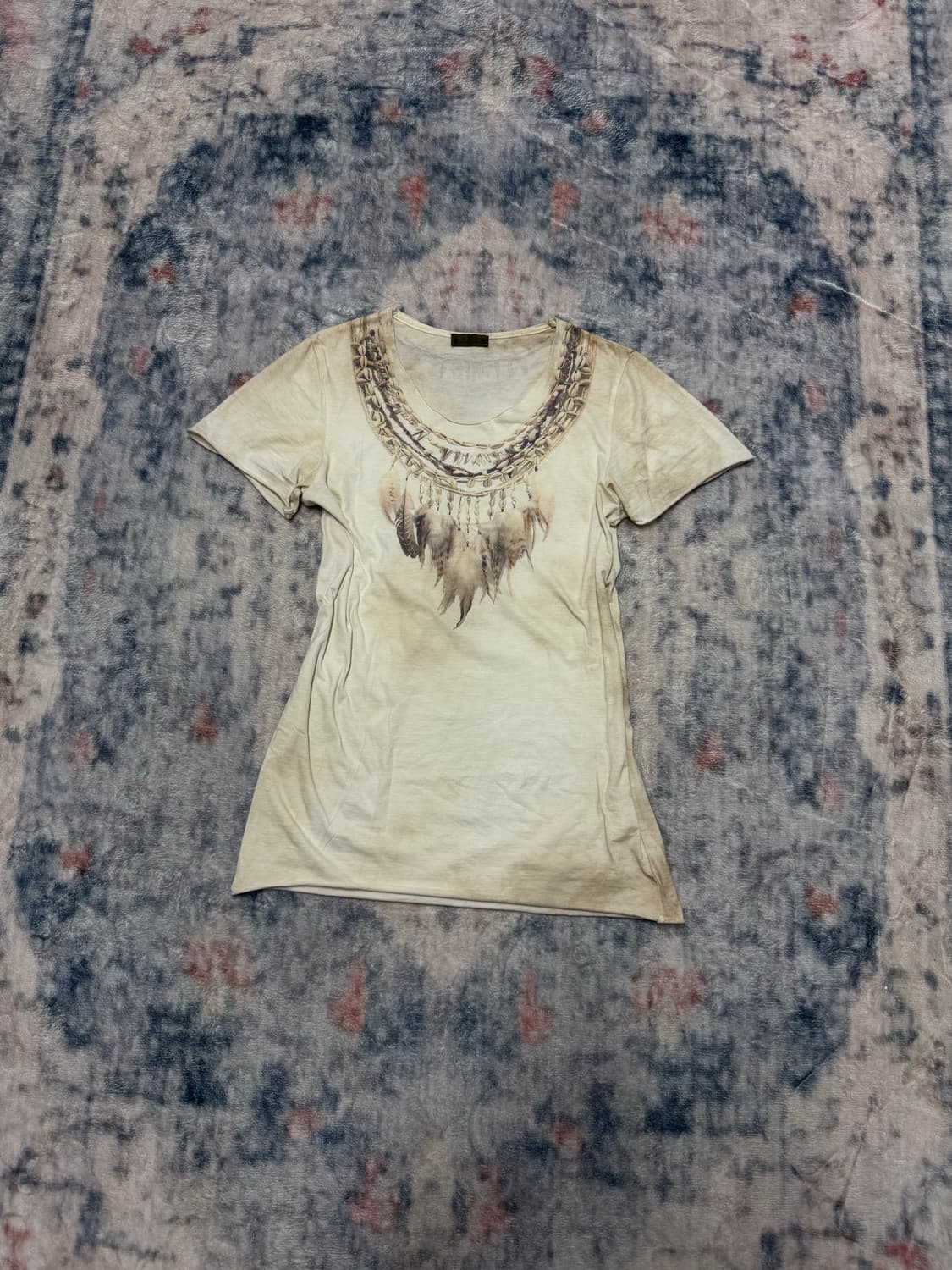 Goa 00s archive feather top   상품이미지1