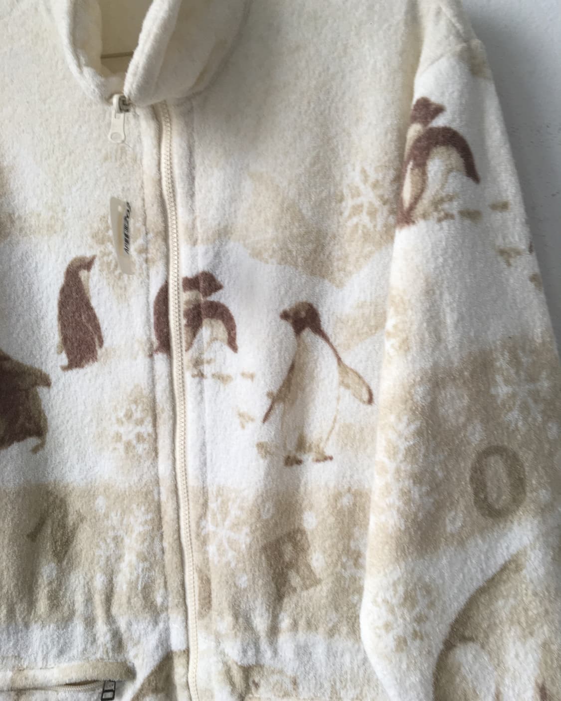 Animal fleece zip up 상품이미지4