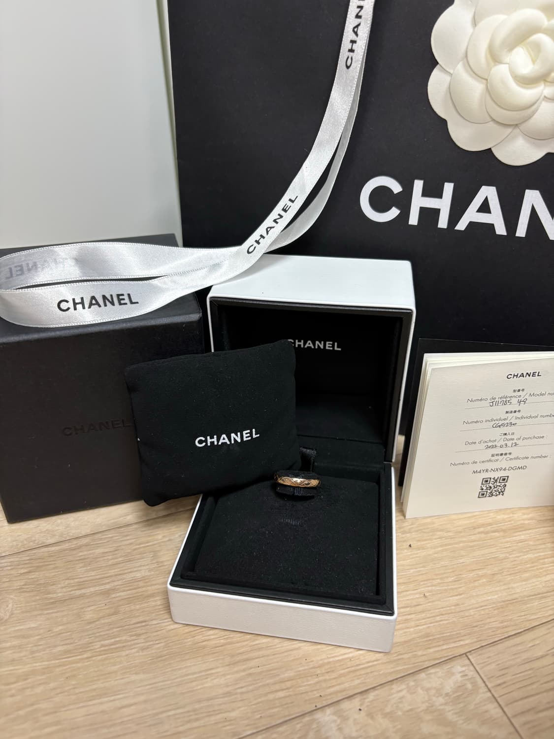 (49, 새상품급) 샤넬 코코크러쉬 반지 링 미니 상품이미지3