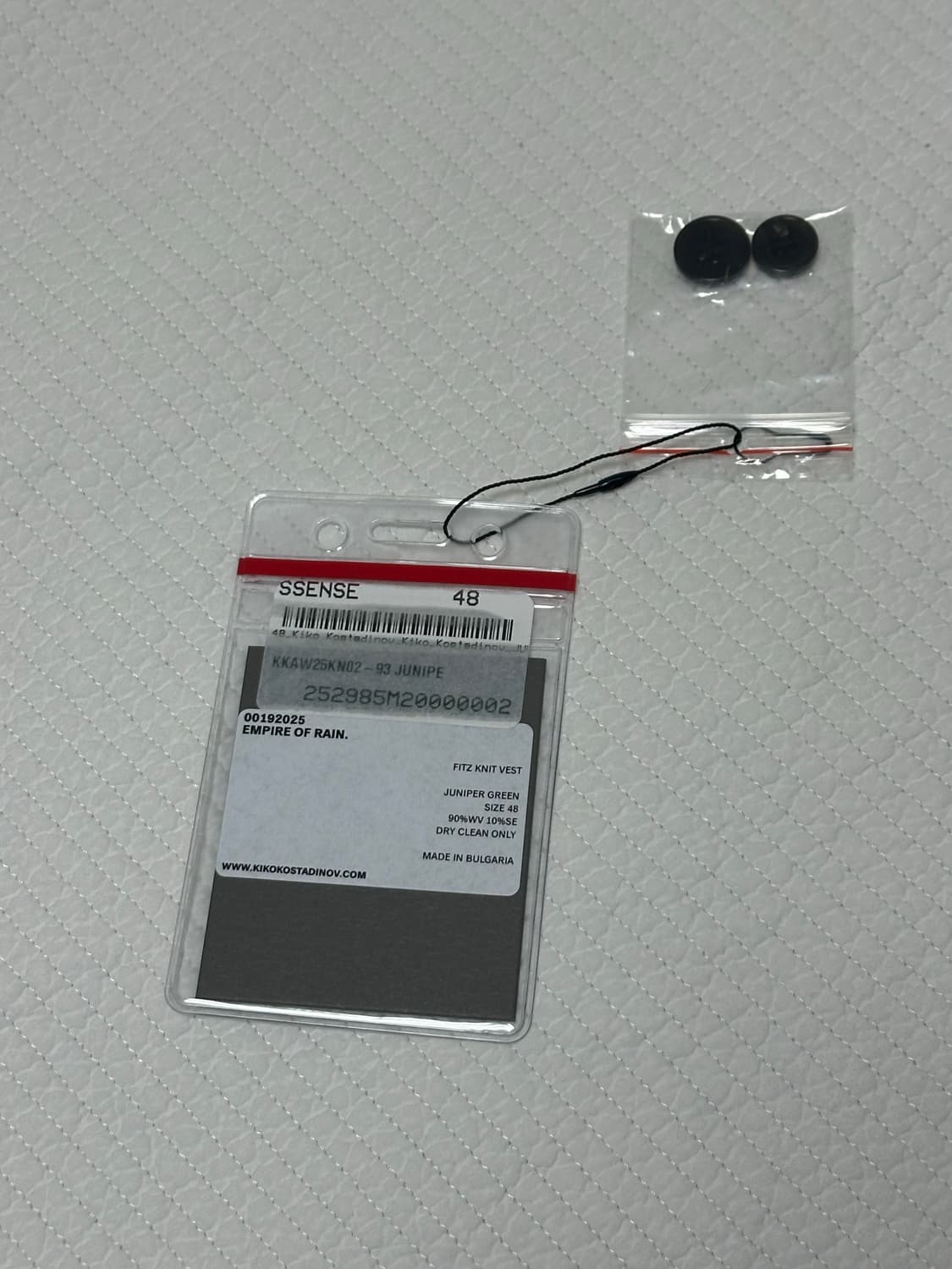 키코코스타디노브 fitz knit vest 48 상품이미지5