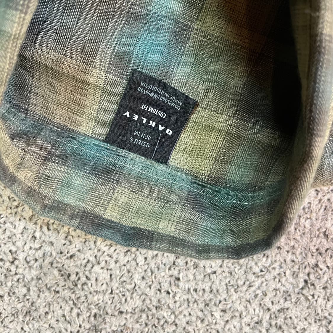 오클리 체크 셔츠 상품이미지4