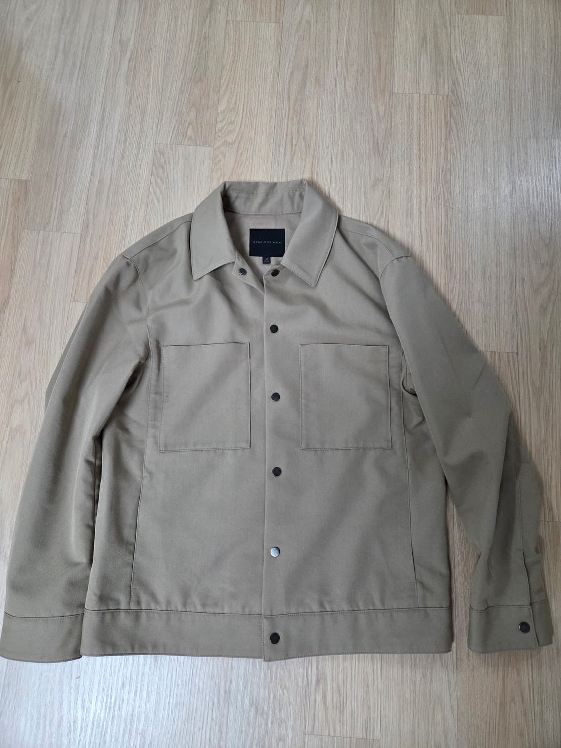 스파오포맨 베이지 트러커자켓 m 상품이미지1