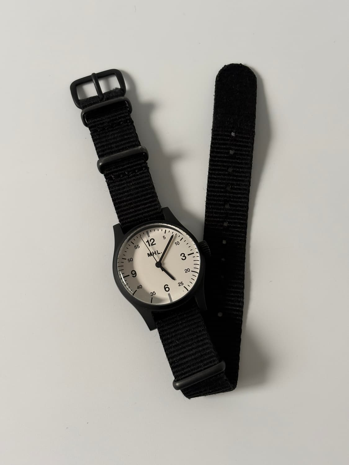 MHL. 밀리터리 블랙 필드 쿼츠 상품이미지3