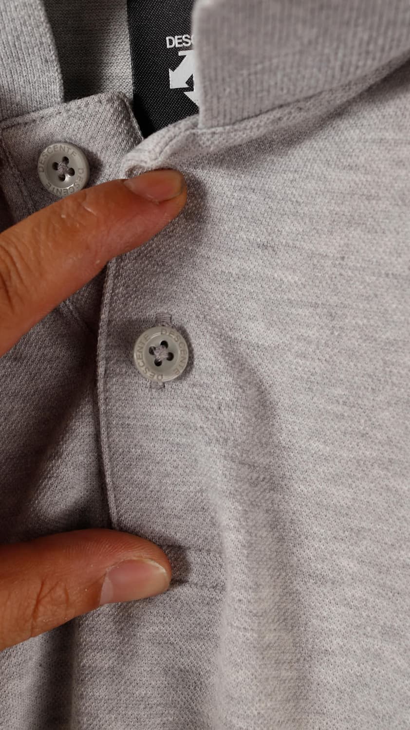 데상트 회색 카라티 상품이미지6