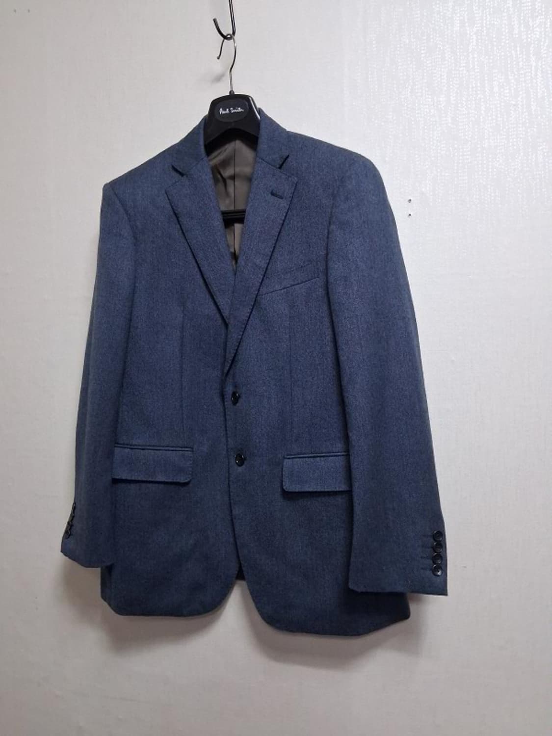 LA LOGGIA 청색 모직쟈켓 남성100 일본빈티지  상품이미지1