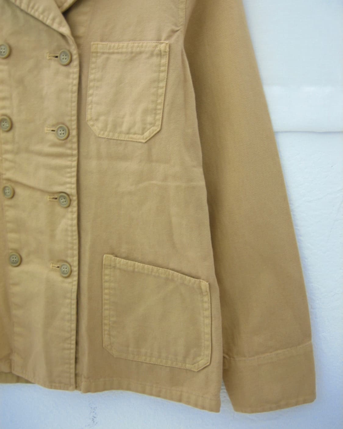 [PIPOCA] Cotton Double Botton Jacket 상품이미지4