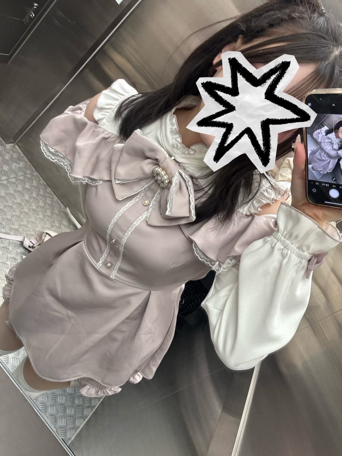 (오늘만!9.0)마즈 모에냐 콜라보 셋업 상품이미지3