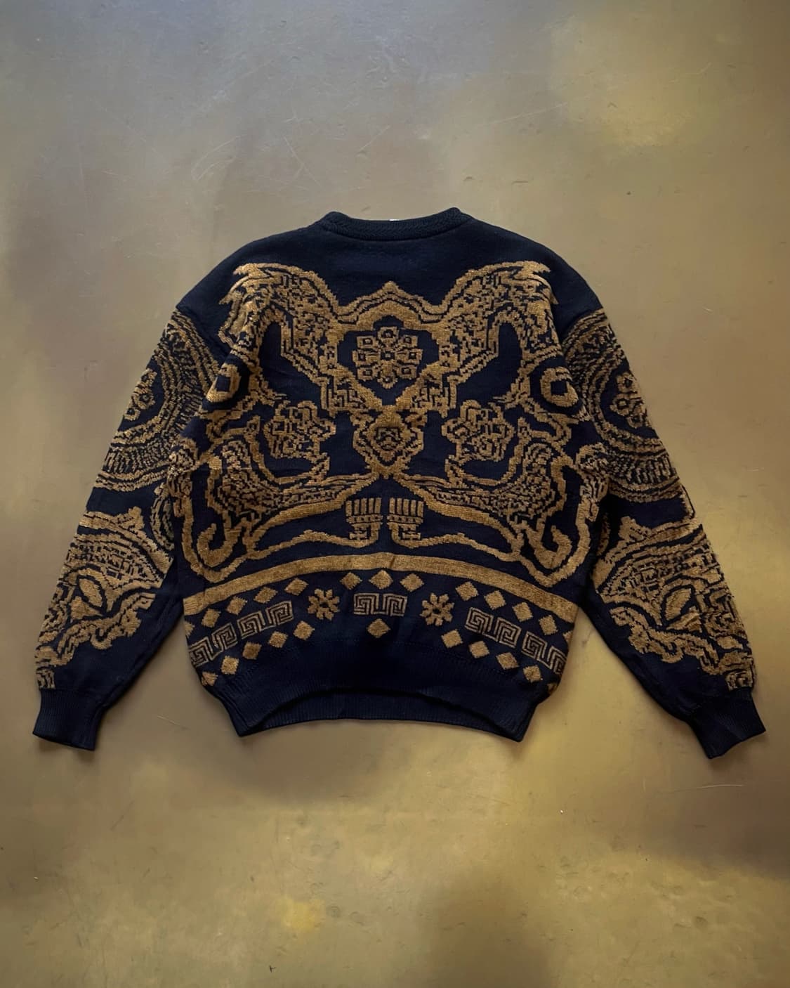 1980-90s Modigliani Italy Anticque Knit 상품이미지7