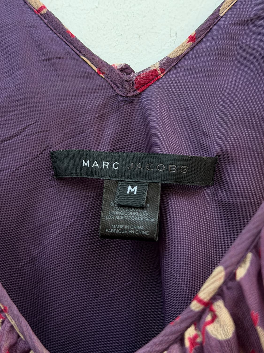 Marc Jacobs 마크 제이콥스 실크 러플 트림 슬리브리스 탑 M 상품이미지2