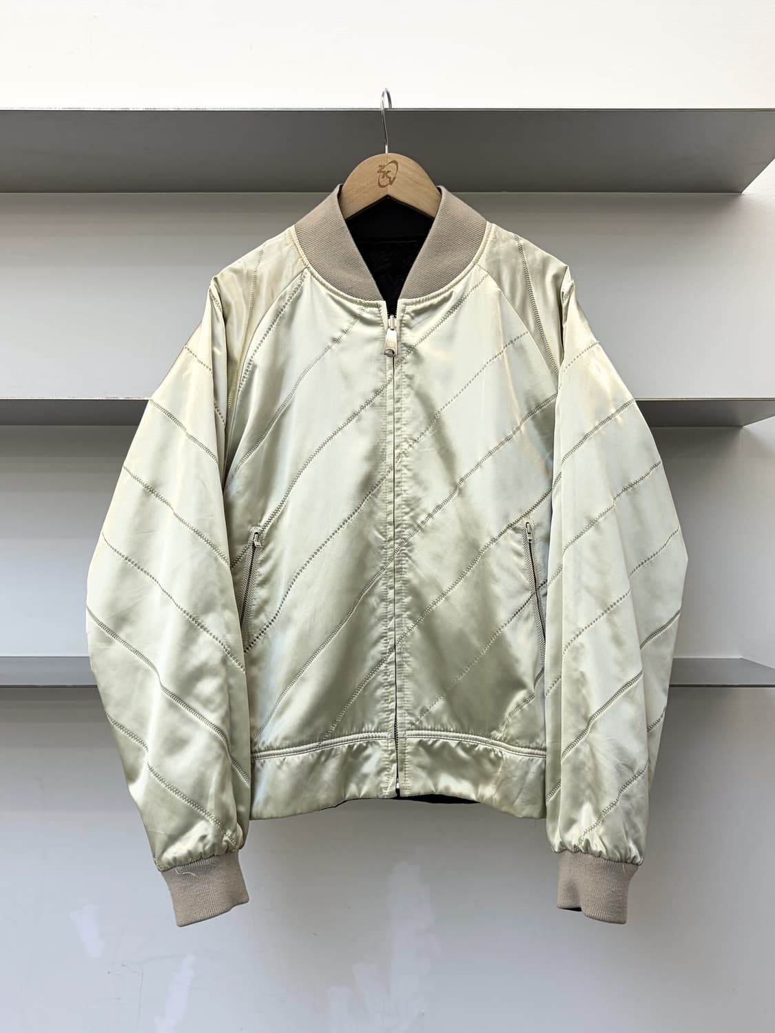 58 고야 바이 준멘 리버시블 벨루어 스카쟌 상품이미지1