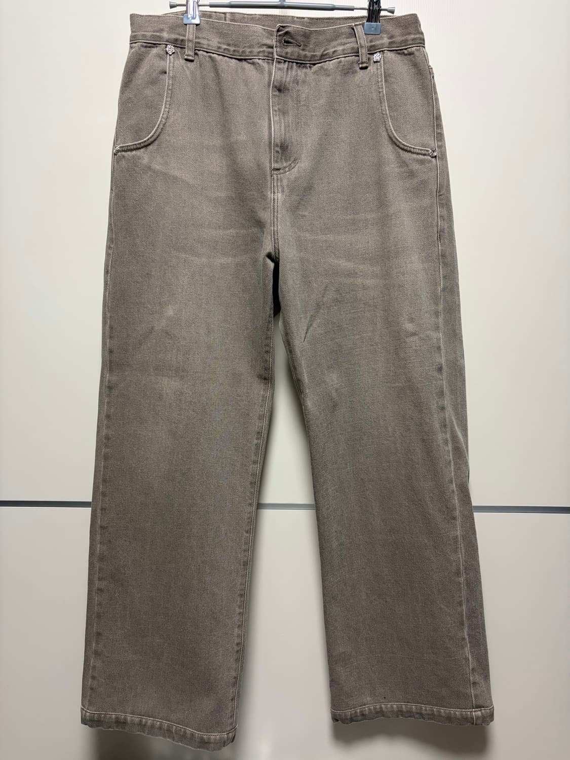 mfpen 24fw straight cut rivet jeans 상품이미지2