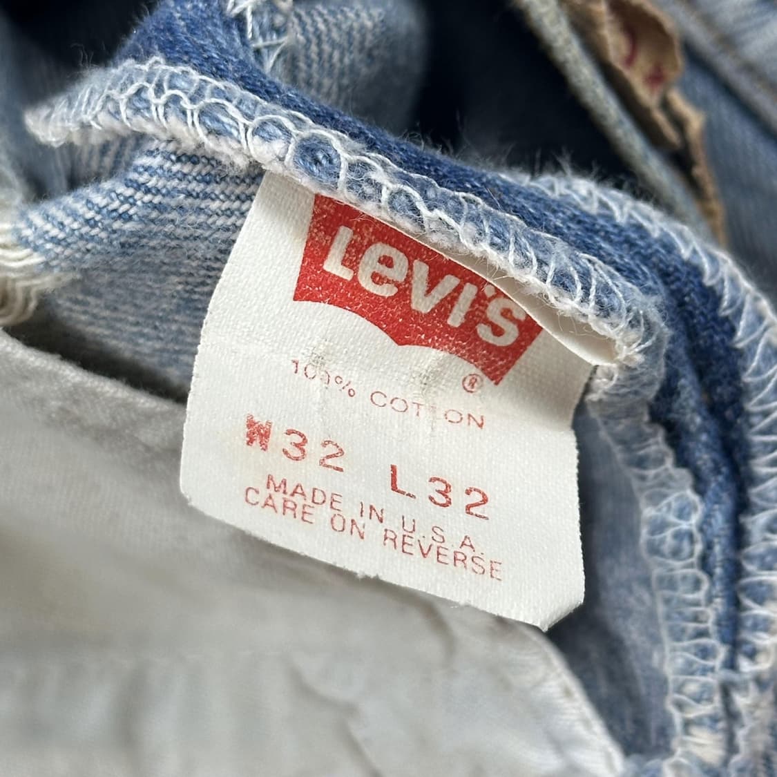 리바이스 501 USA 오리지널 워싱 데님 팬츠 (28인치) 상품이미지8