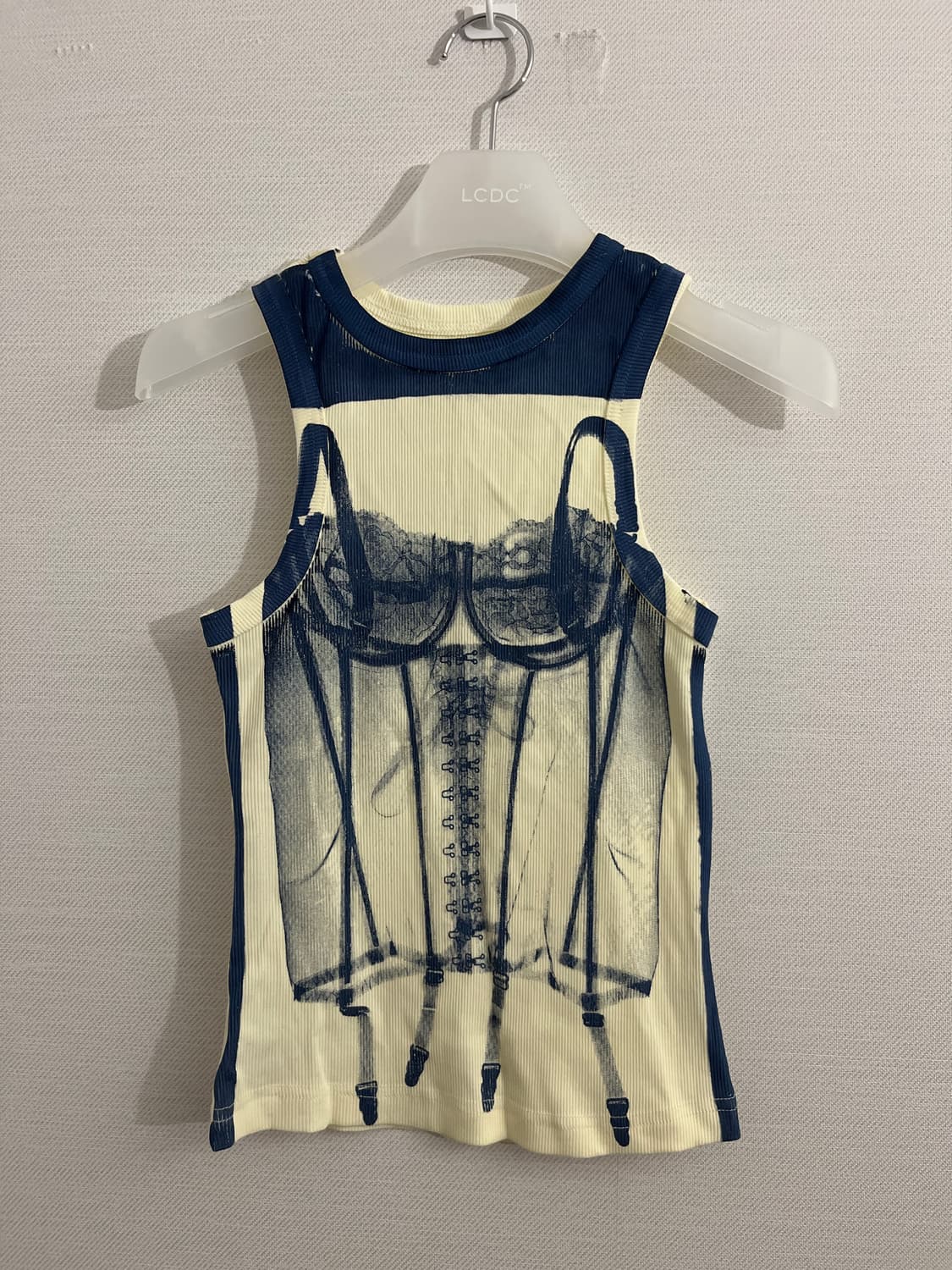 파예 란제리 프린팅 슬리브리스 상품이미지1