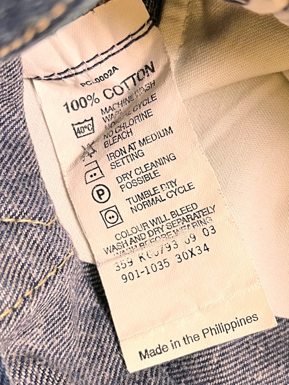 리바이스 타입원 901 데님팬츠 W30 L34 상품이미지5