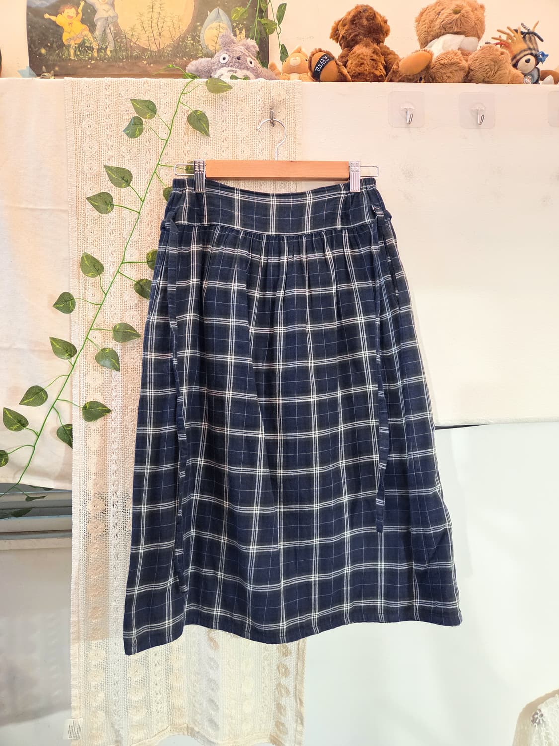 체크 너드 스커트 상품이미지1