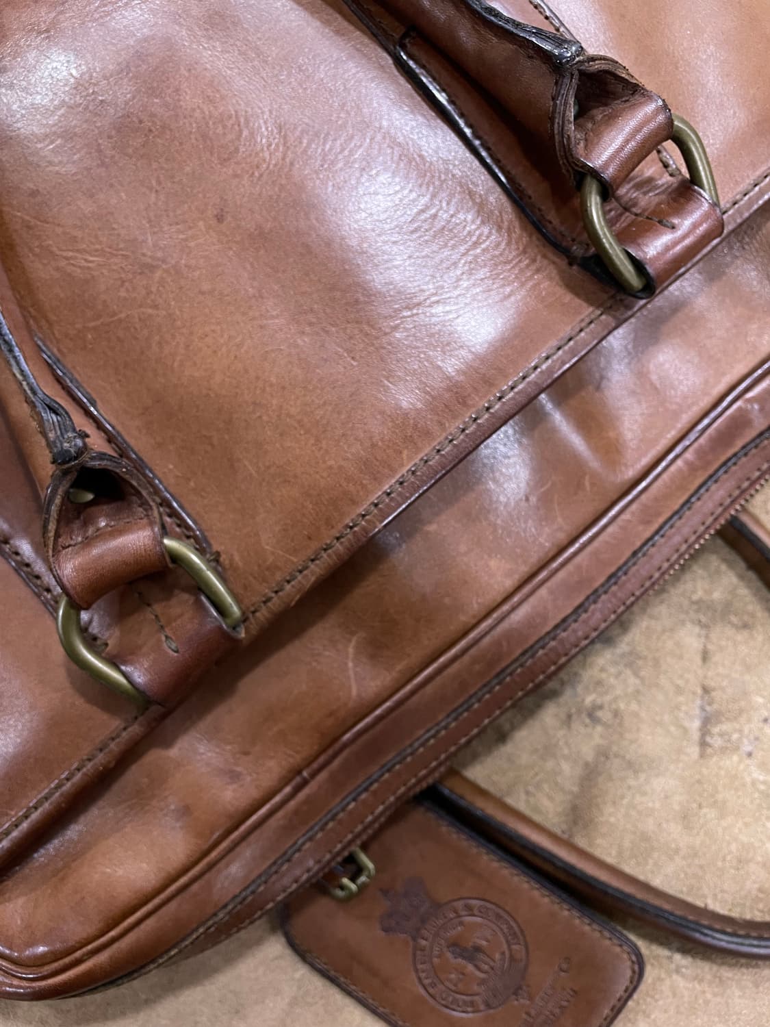 폴로랄프로렌/레더 브리프 서류가방 상품이미지4