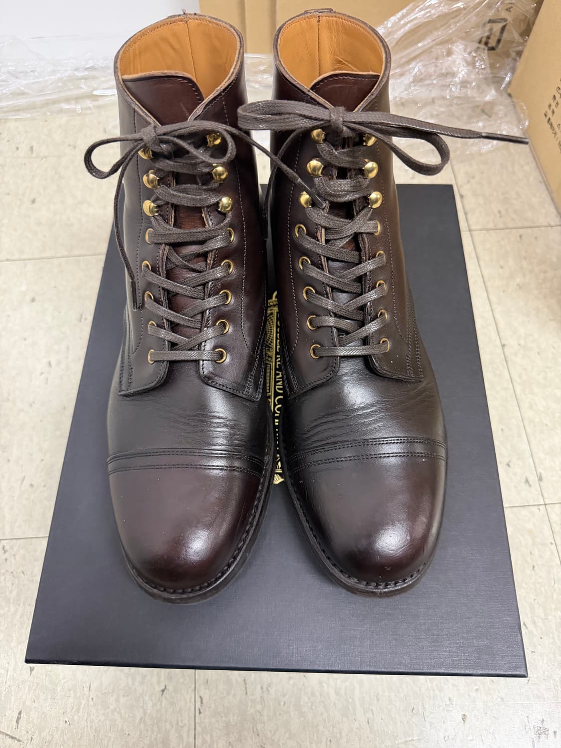 RRL 리빙스턴 부츠 9D 상품이미지6