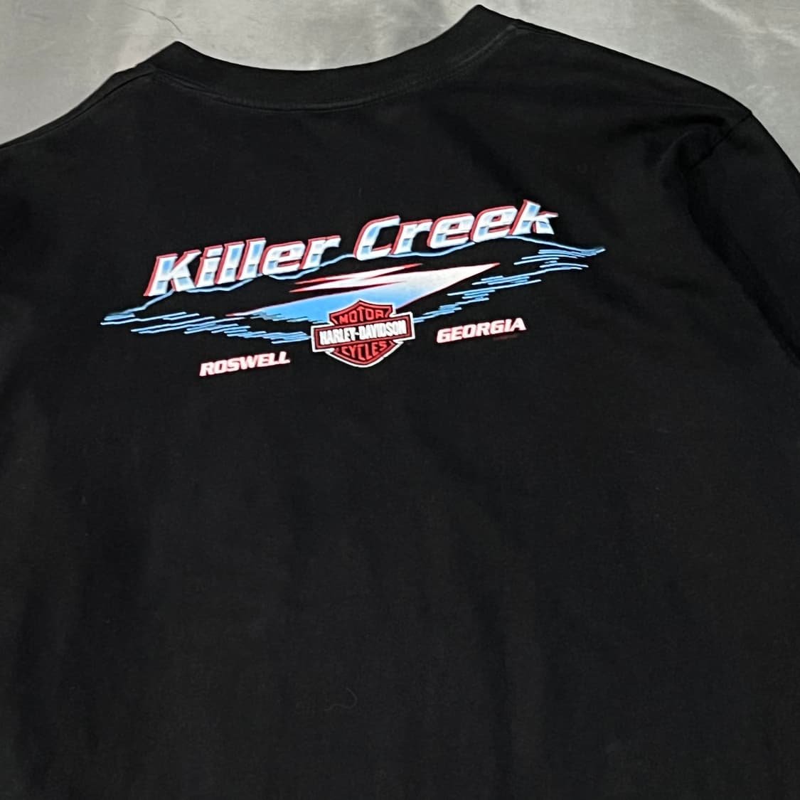  90s 할리데이비슨 포켓 롱슬리브 y15132 상품이미지4