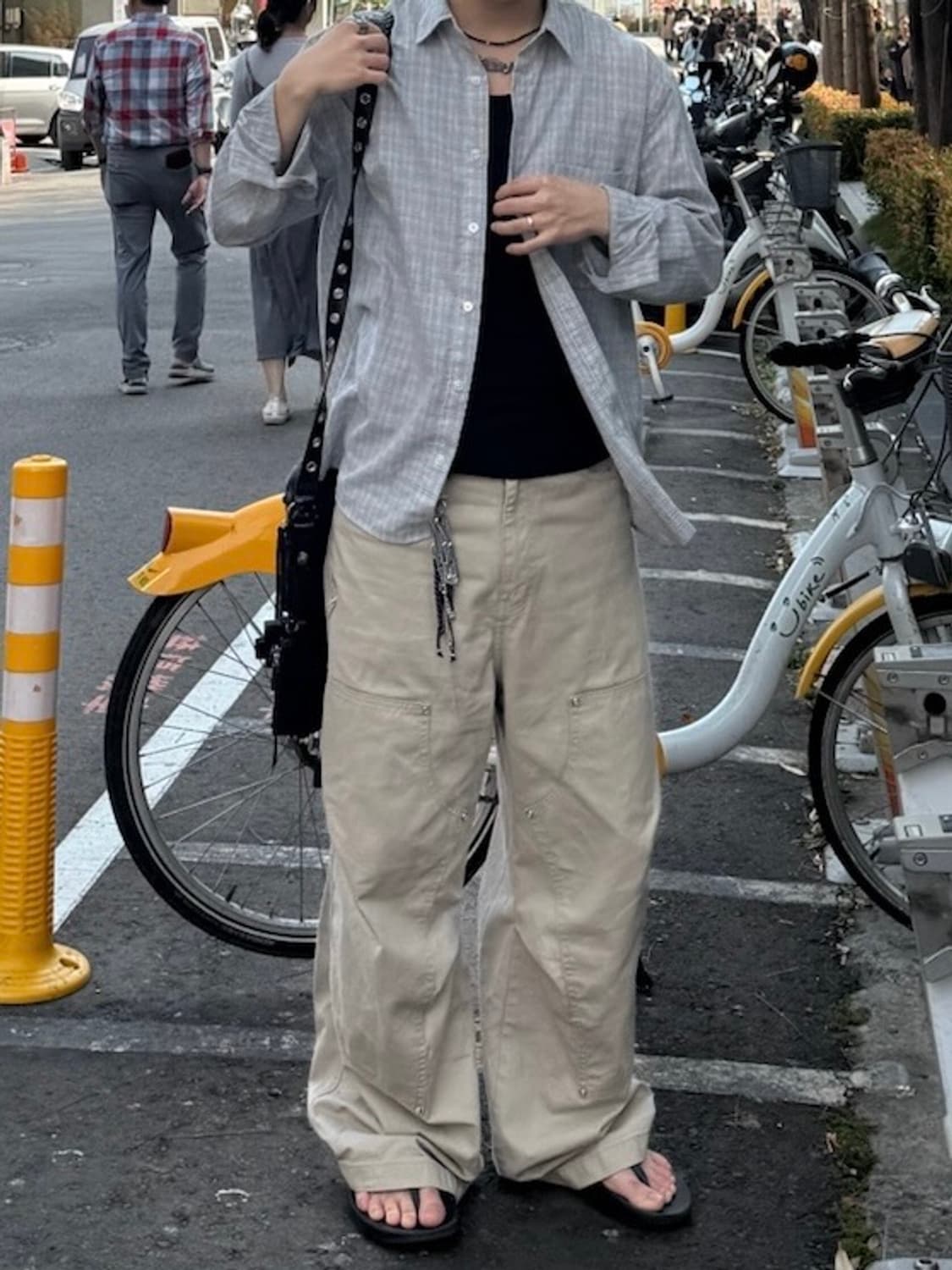 봄 신상❤️OSKR guitar pick chain keyring 상품이미지4