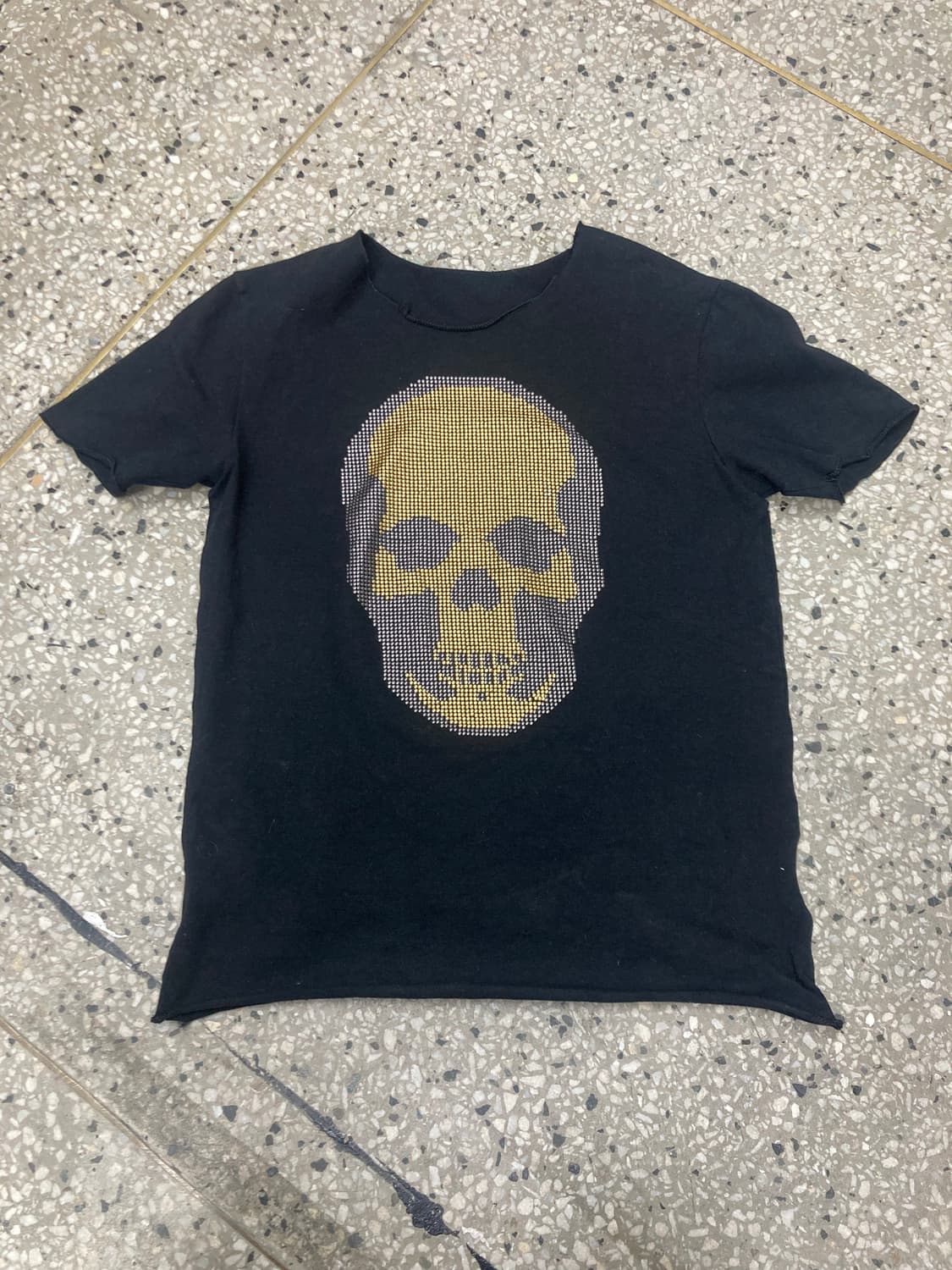 LUCIET PELLAT FINE 해골 반팔티 상품이미지2